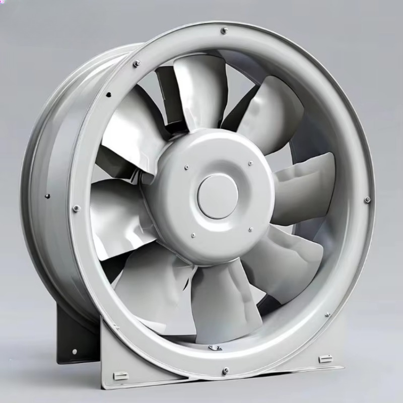 Exhaust Fan Industrial - Ventilatore Assiale Industriale Antideflagrante, Ventilazione ad