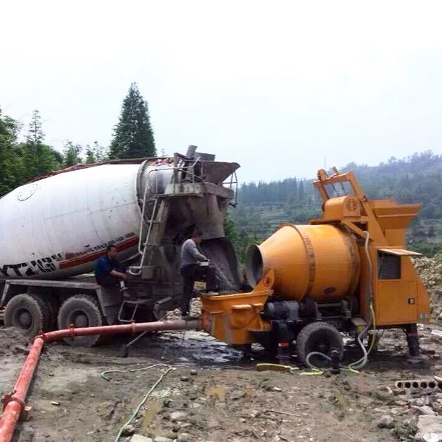Concrete Mixer Machine - Betoniera Personalizzata YG con Pompa, Camion
