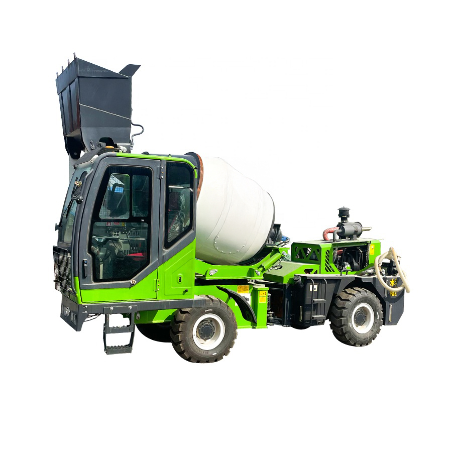 Concrete Mixer Machine - Autocaricatore per Calcestruzzo Portatile 4x4 da
