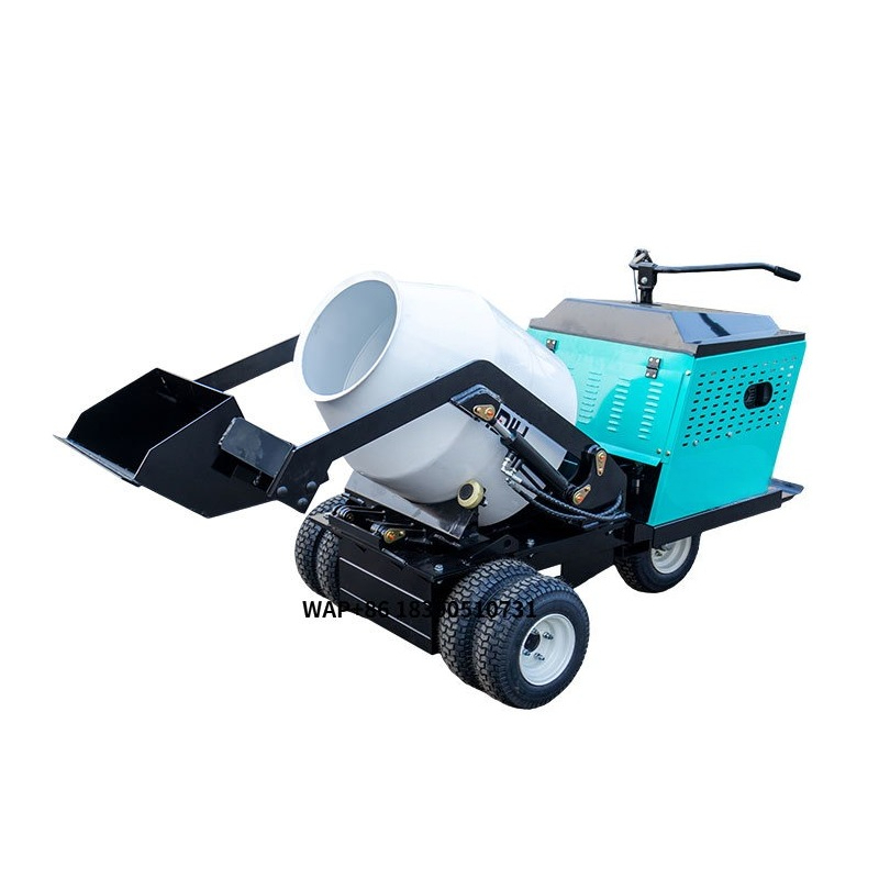 Concrete Mixer Machine - Betoniera Mini Portatile Automatica 380dm Personalizzabile