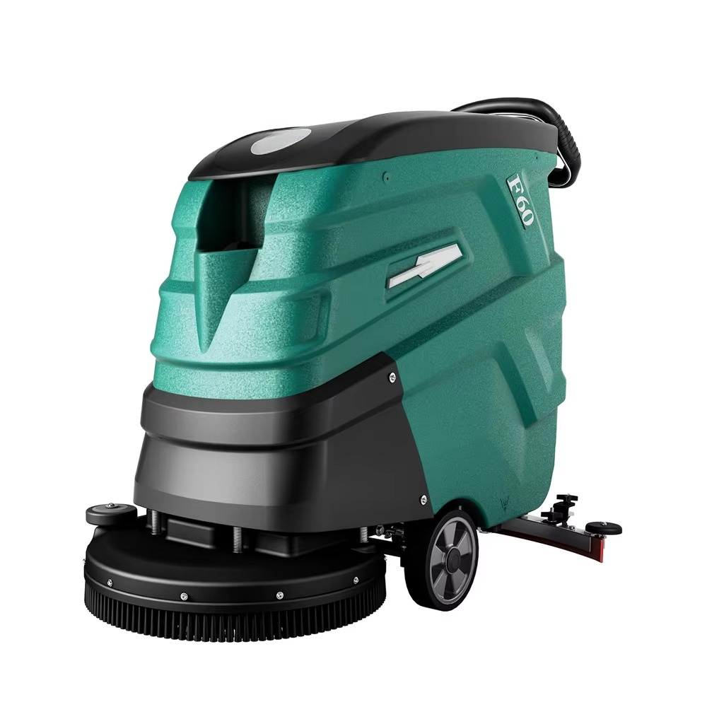 Industrial Floor Scrubber - Lavasciuga Pavimenti Commerciale Semovente a Spinta