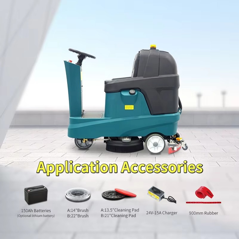 Attrezzatura per la pulizia in - Industrial Floor Scrubber recensione e prezzo