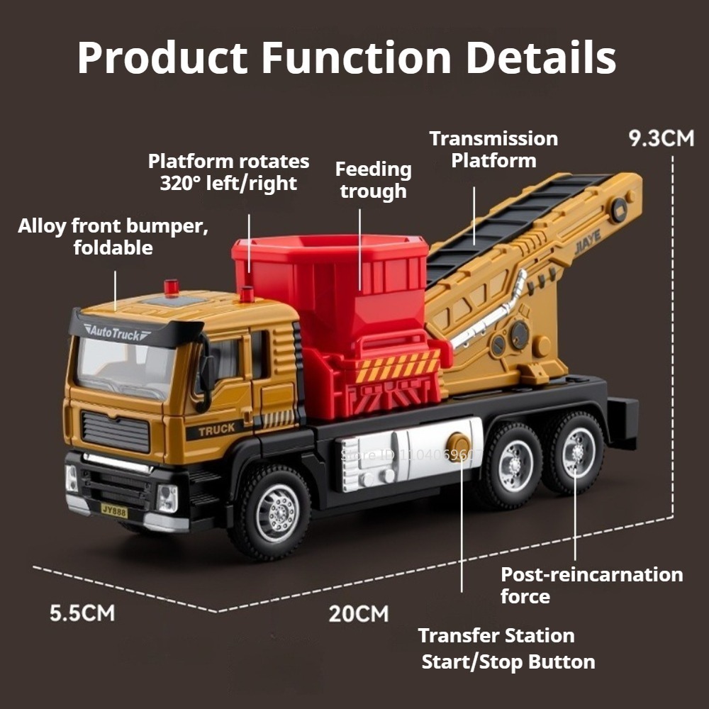 Modellino di Camion Trasportat - Concrete Mixer Machine recensione e prezzo