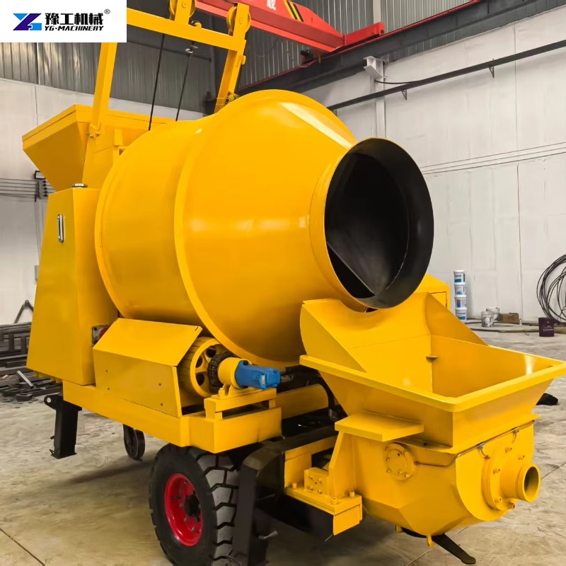 Betoniera su Rimorchio con Pom - Concrete Mixer Machine recensione e prezzo