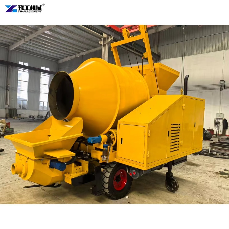 Betoniera su Rimorchio con Pom - Concrete Mixer Machine recensione e prezzo